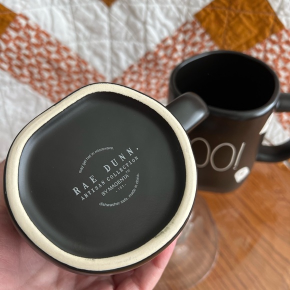 Black Halloween Ghost Mugs - Set of 2 - Picture 2 of 2